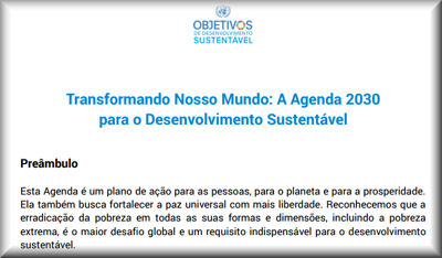 Objetivos desenvolvimento Sustentvel