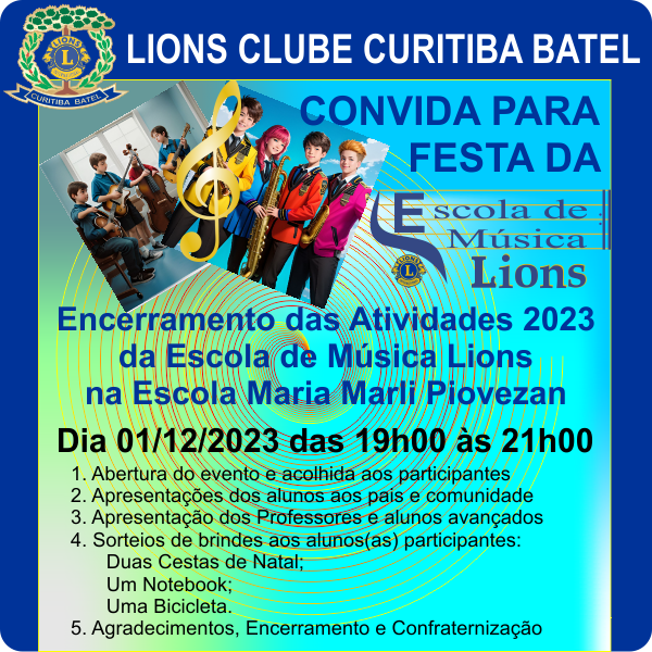 Cartaz clube boas novas 2010